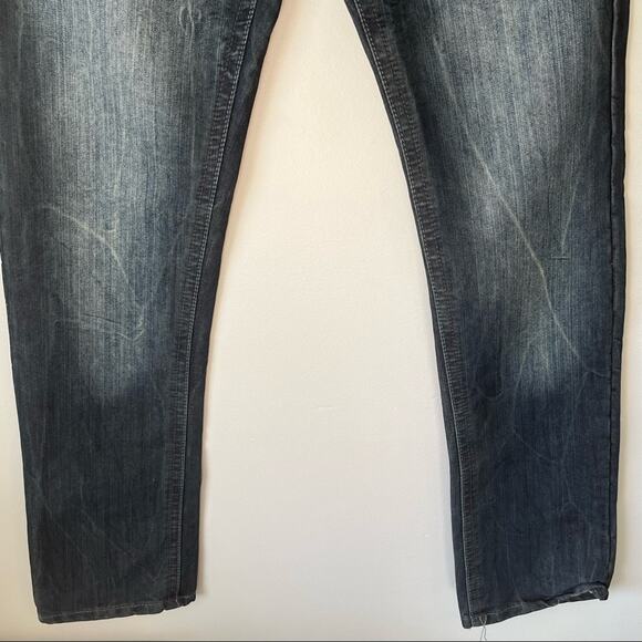 GS115 Men’s Dark Wash Straight Jeans Size 30 - Picture 6 of 10